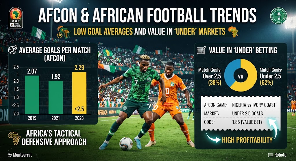 AFCON & African Football Trends: Low Goal Averages and Value In Under Markets